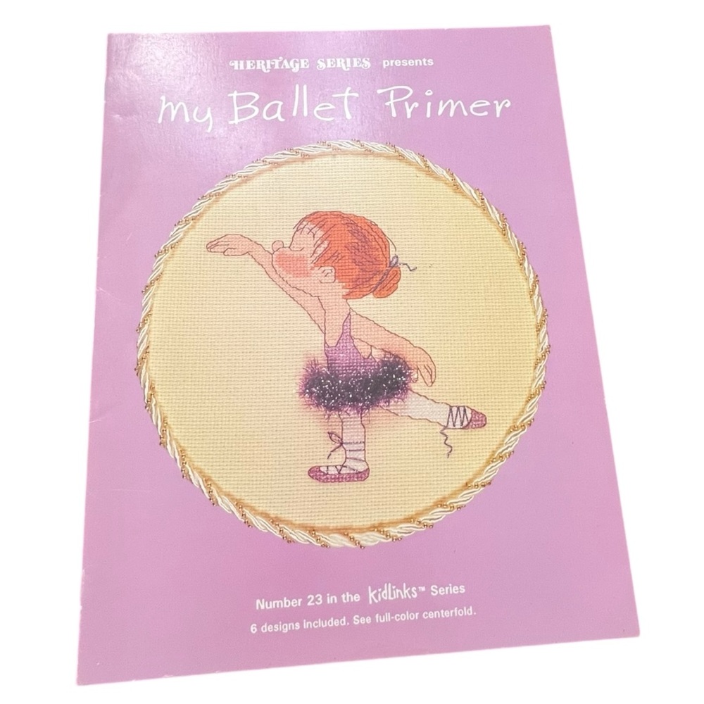 Heritage Series Book 23 Kidlinks Counted Cross Stitch Pattern My Ballet Primer